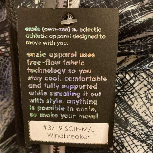 Onzie Science fiction windbreaker. Size S/M - Picture 9 of 9